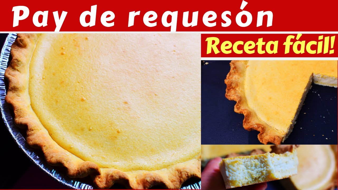 Pay de REQUESÓN| receta FÁCIL Económica DELICIOSA| Dulce Hogar Recetas