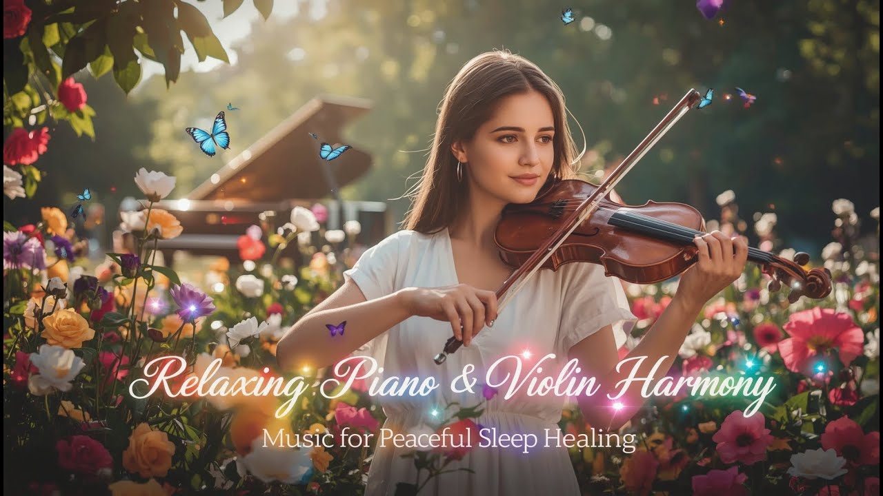 Relaxing Piano & Violin Harmony – Music for Peaceful Sleep and Inner Healing