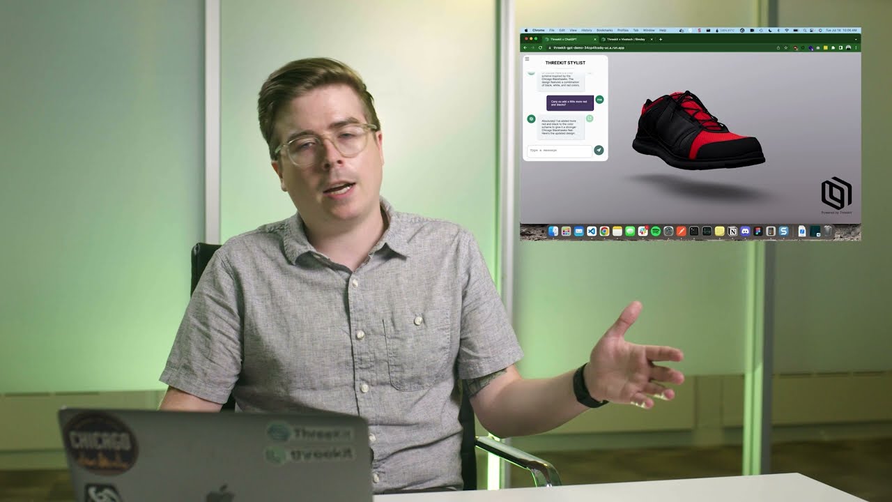 Conversational Commerce: AI-Powered Product Customization with Threekit