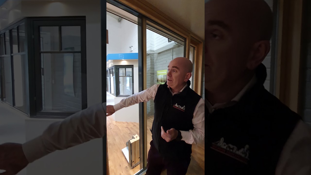 Prestige Aluclad Lift and Slide Patio Doors.  Ireland's best high performance Aluclad patio door.