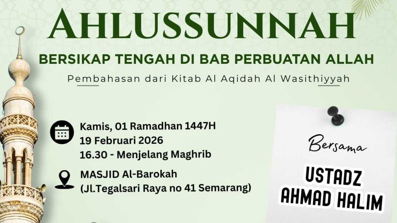 Ahlusunnah Bersikap Tengah di Bab Perbuatan Allah
