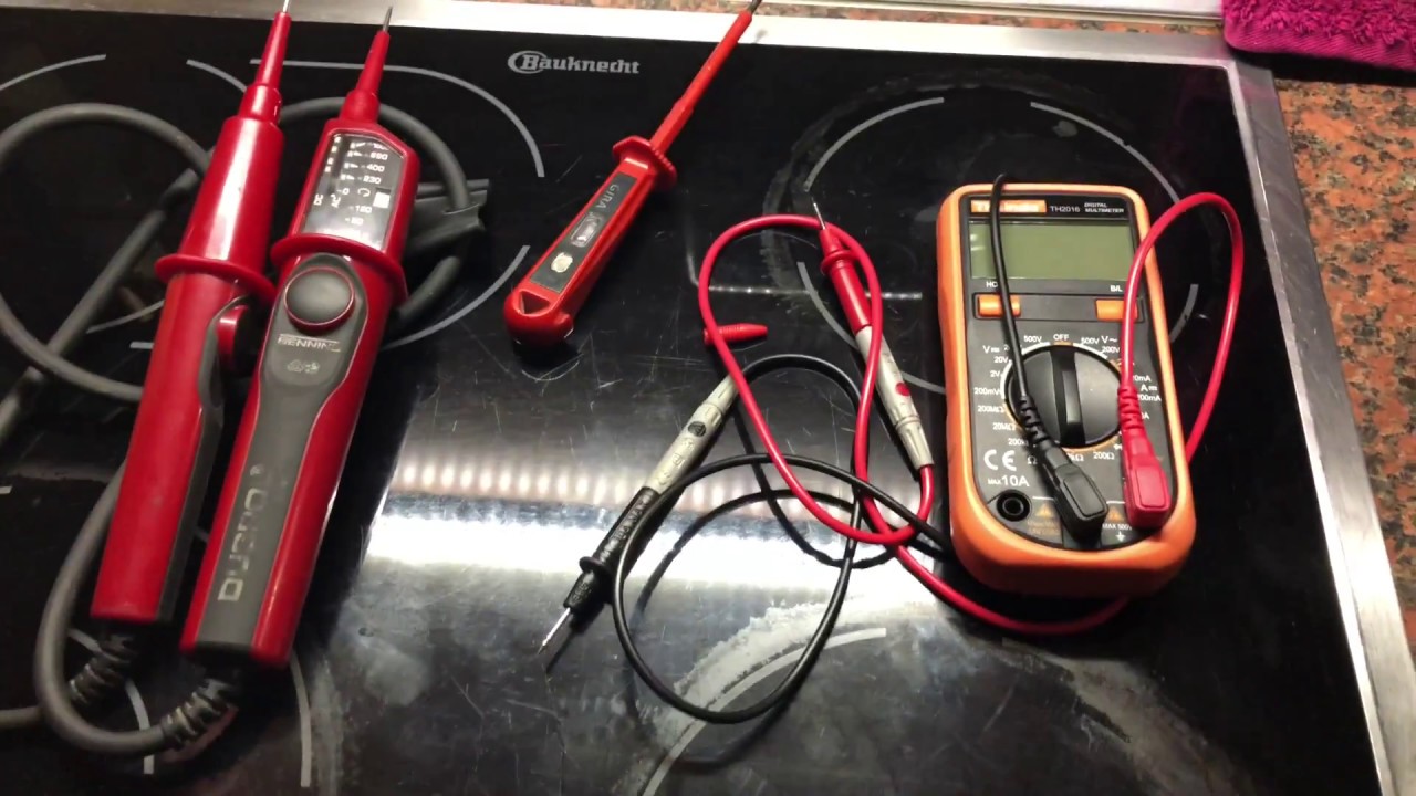 Spannungsprüfer vergleichen Duspol VS Multimeter VS Phasenprüfer unterschiede der Elektro Prüfer