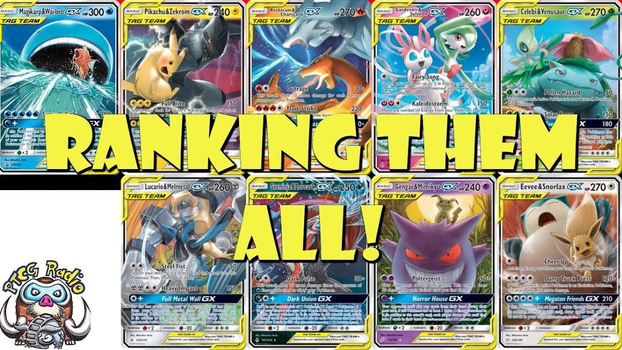 Ranking ALL The Pokemon Tag Team GXs!