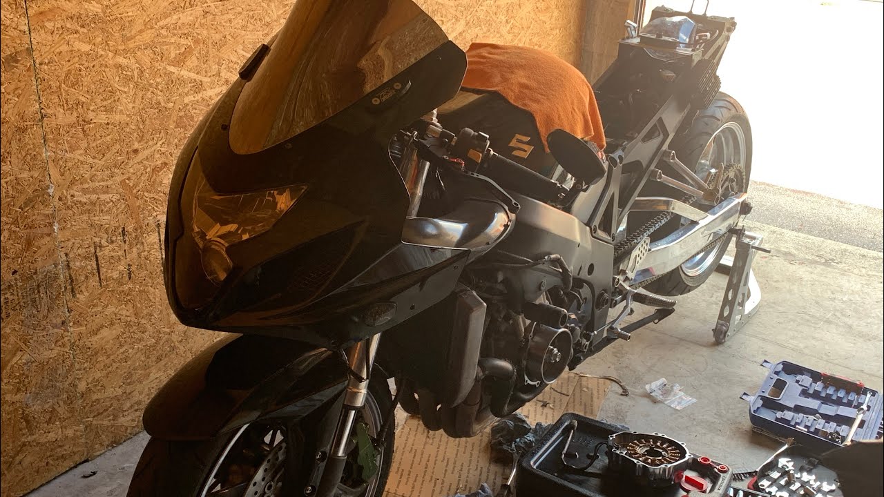 Gsxr 750 2005 charging issues 🤯