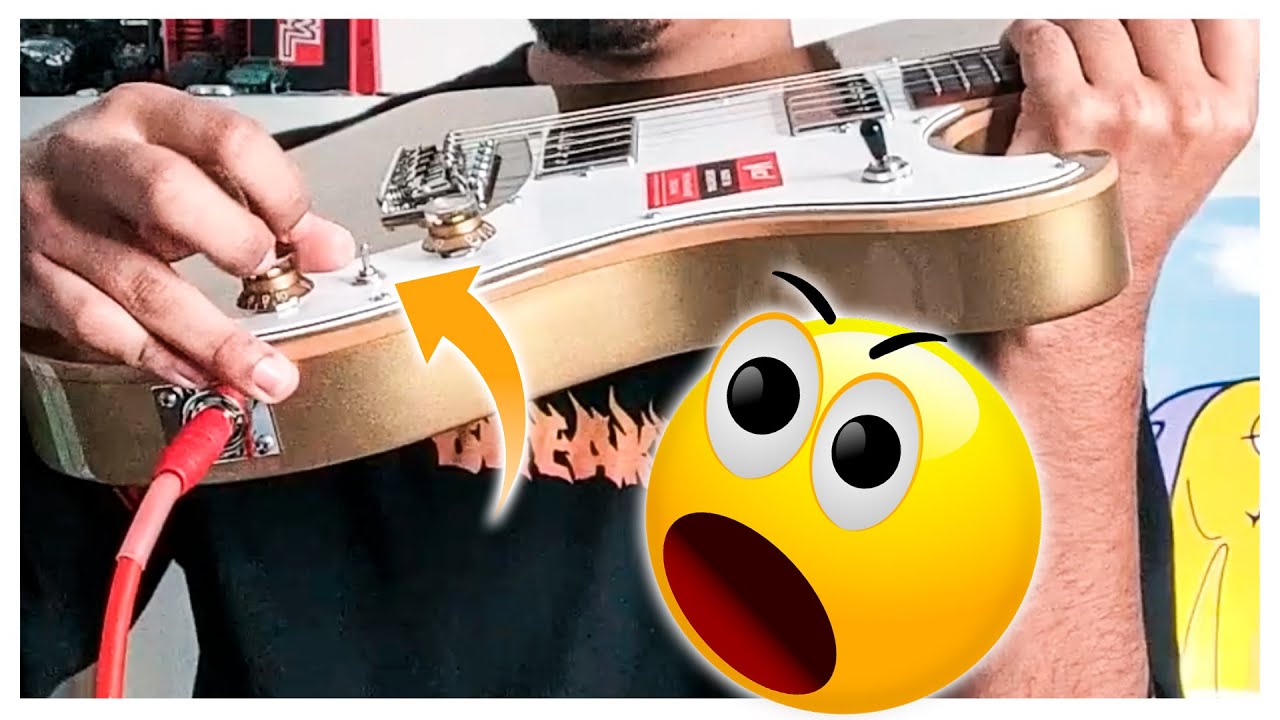 Esta Guitarra Son 2 Guitarras En 1 😱😱👌