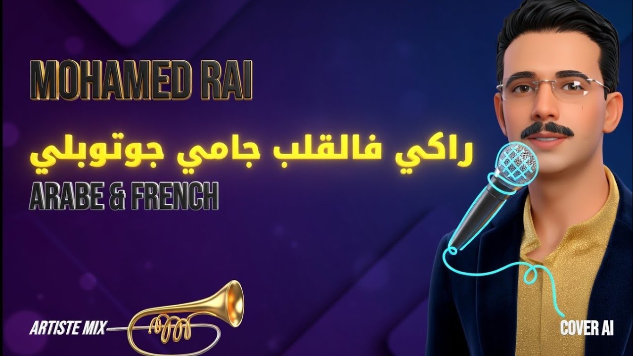 راكي فالقلب جامي جوتوبلي– Mohamed Rai | Moroccan AI Cover