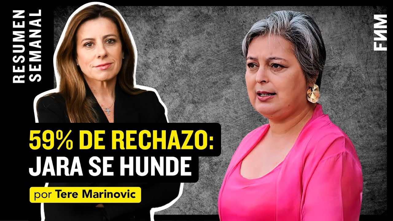 59% de RECHAZO: Jara se HUNDE l Resumen Semanal por Tere Marinovic en FNM #jara #kaiser