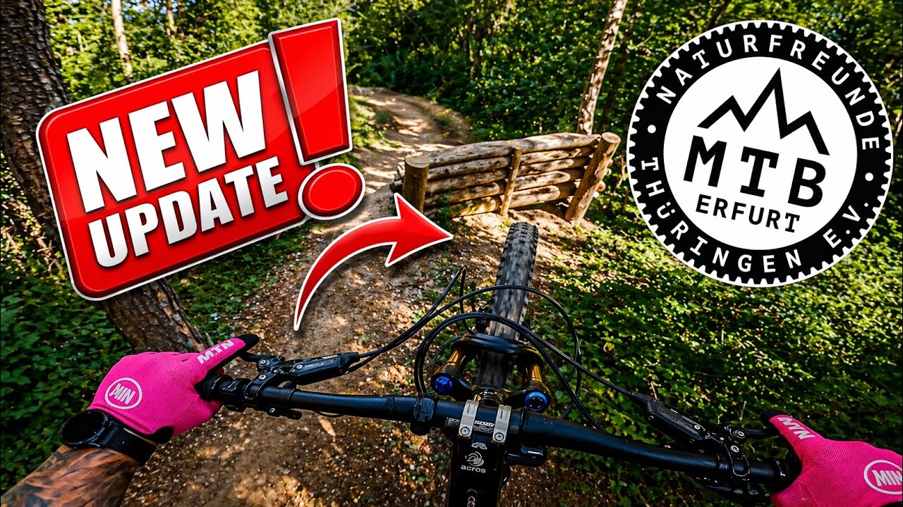 Mountainbike Trails in Erfurt - Neue Lines!