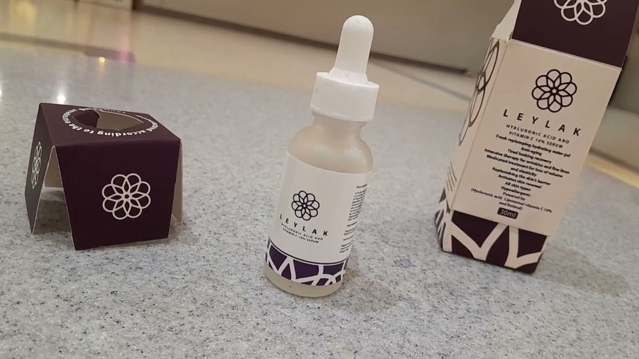 سيروم ليلاك فيتامين سي 10%وهيالورونيك اسيد وريتينول ريفيومفصل كارثة ولا معجزة؟vitamin c Laylak serum