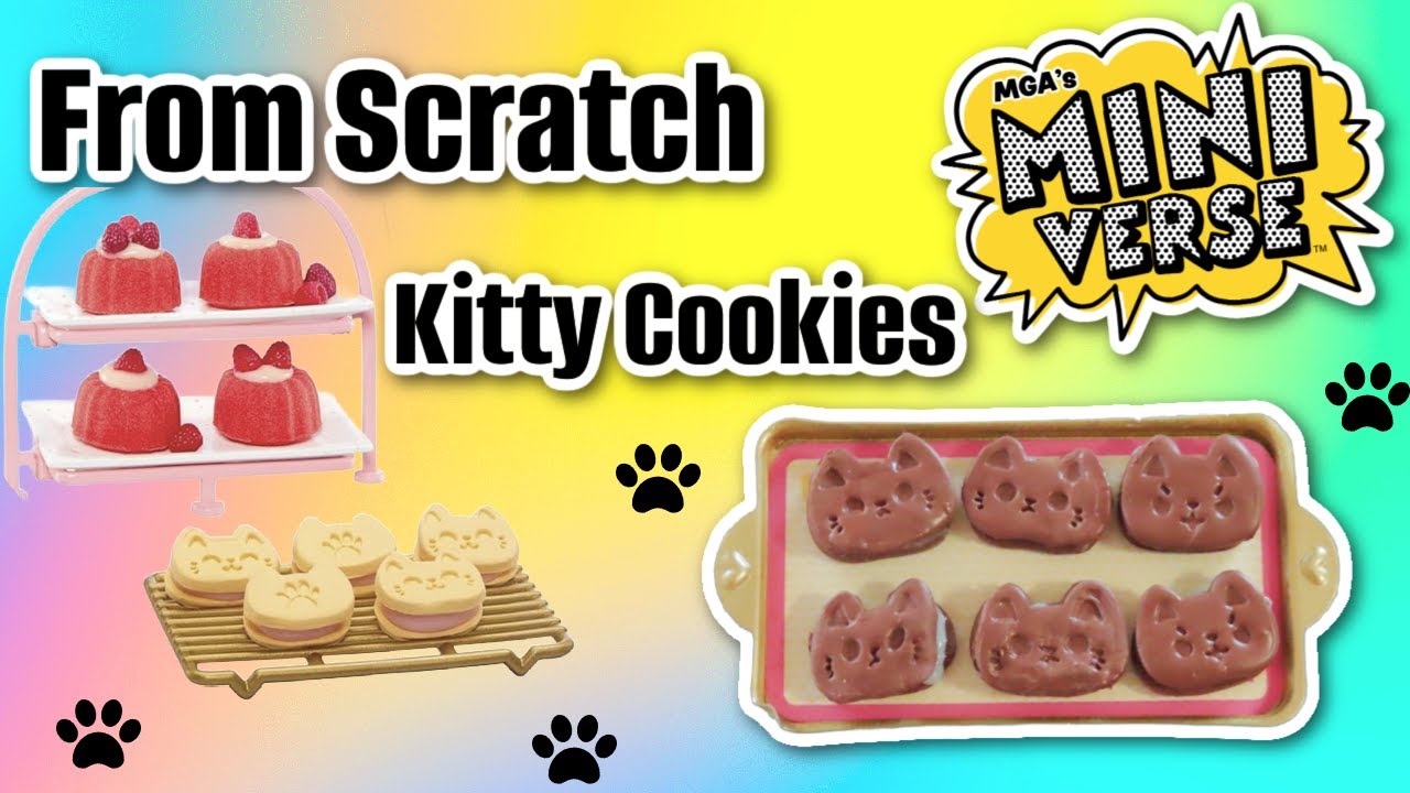 NEW Miniverse From Scratch Choco Kitty Cookies!