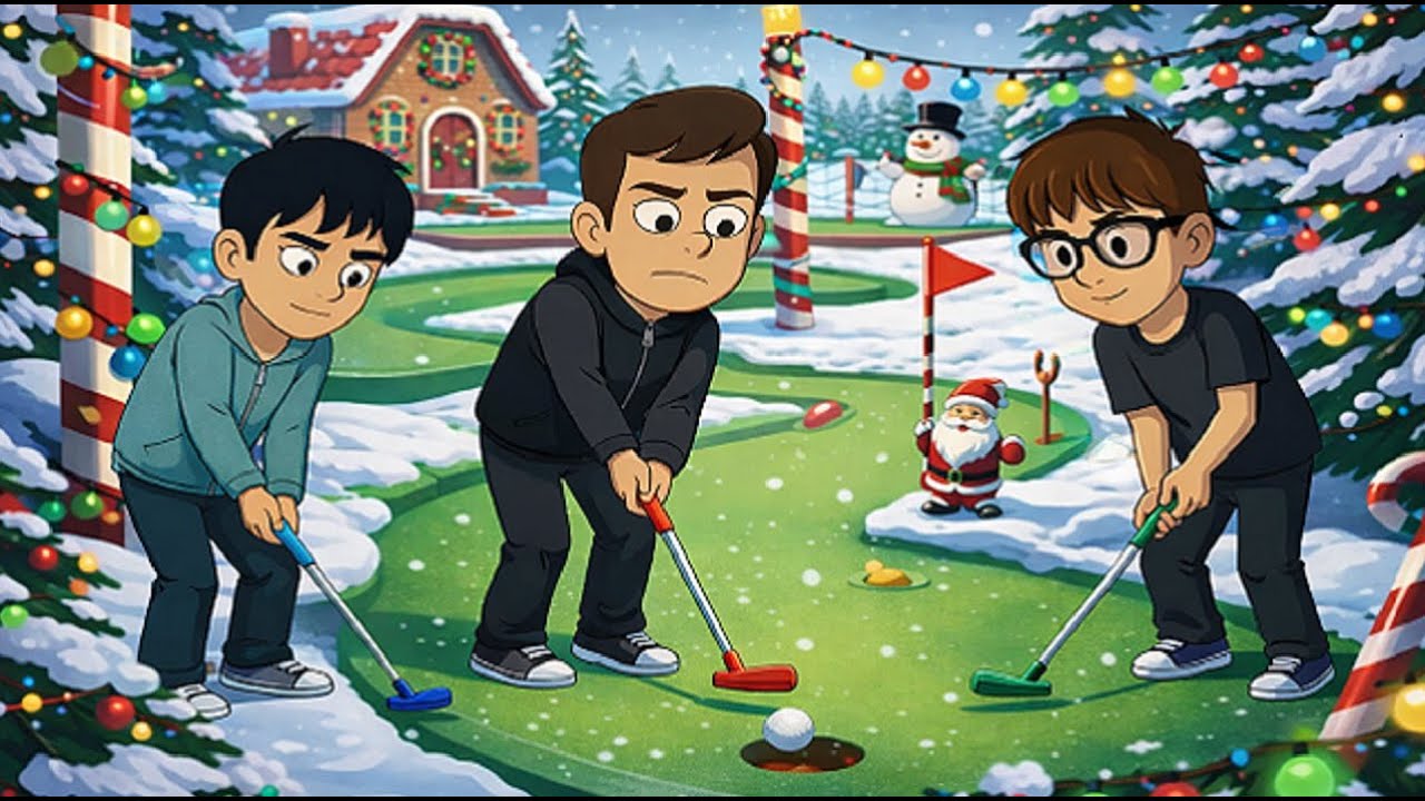 Golfowanie w święta z ekipą (oprócz wilkorka)  / GOLF WITH YOUR FRIENDS [MARATON ŚWIĄTECZNY 4]