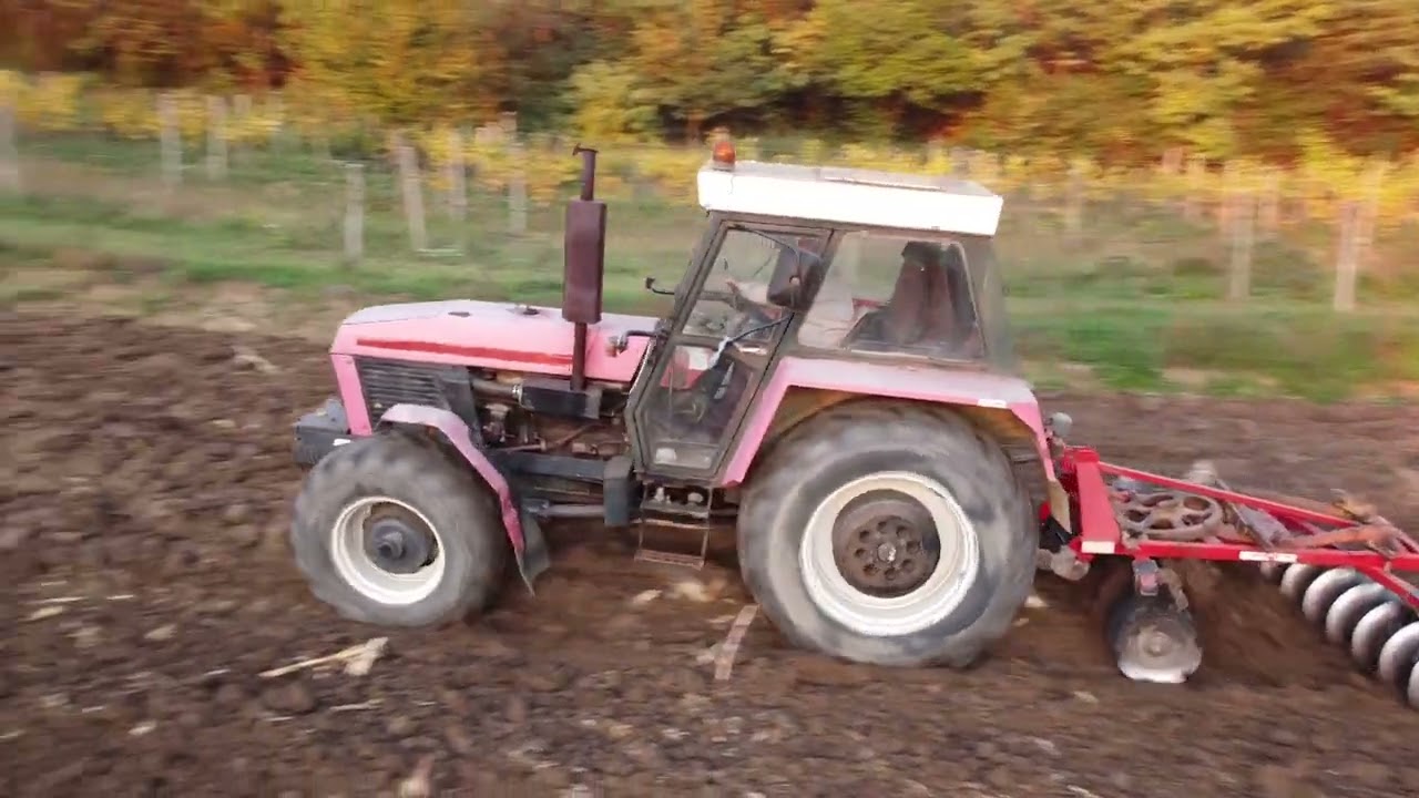 Zetor 16145 tárcsázás
