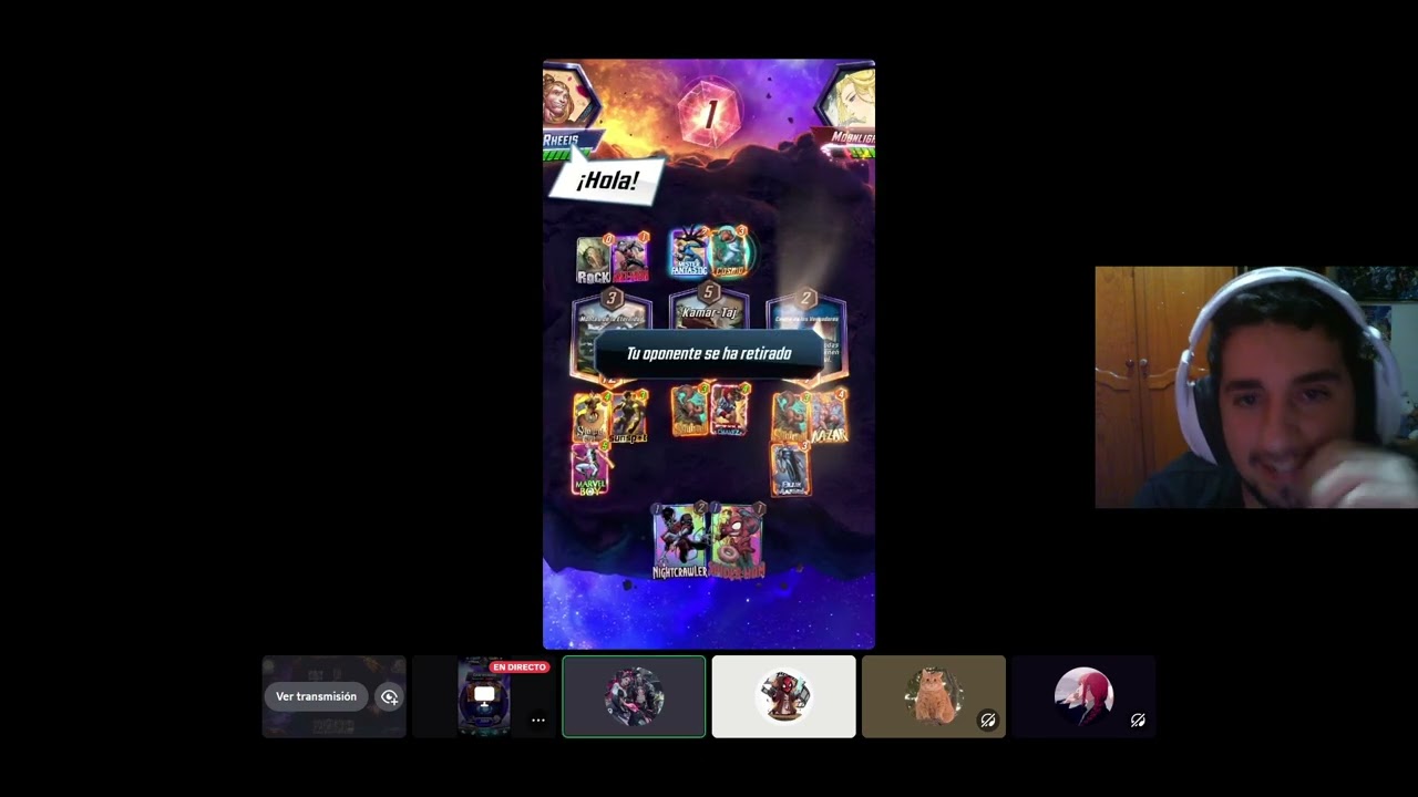 TORNEO MARVEL SNAP RONDA 3 CUARTOS DE FINAL | Moonlight Vs Rheeis