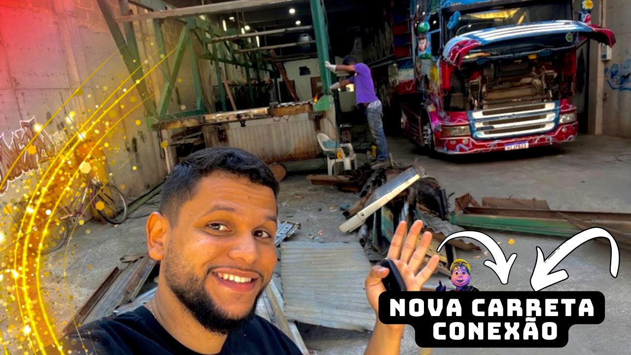 CONSTRUÇÃO DA NOVA CARRETA DA ALEGRIA CONEXÃO ‼️✅