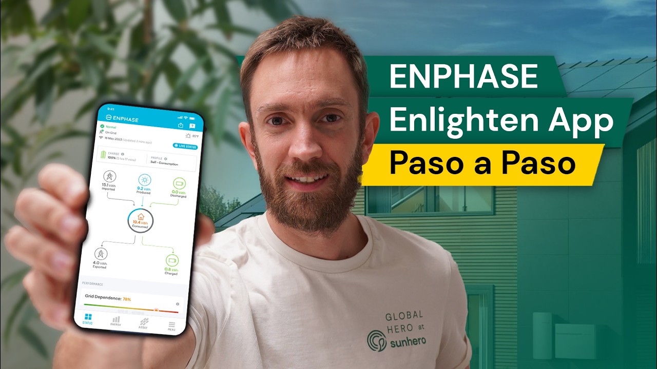 Cómo usar la App ENLIGHTEN de Enphase - TUTORIAL Completo 2025