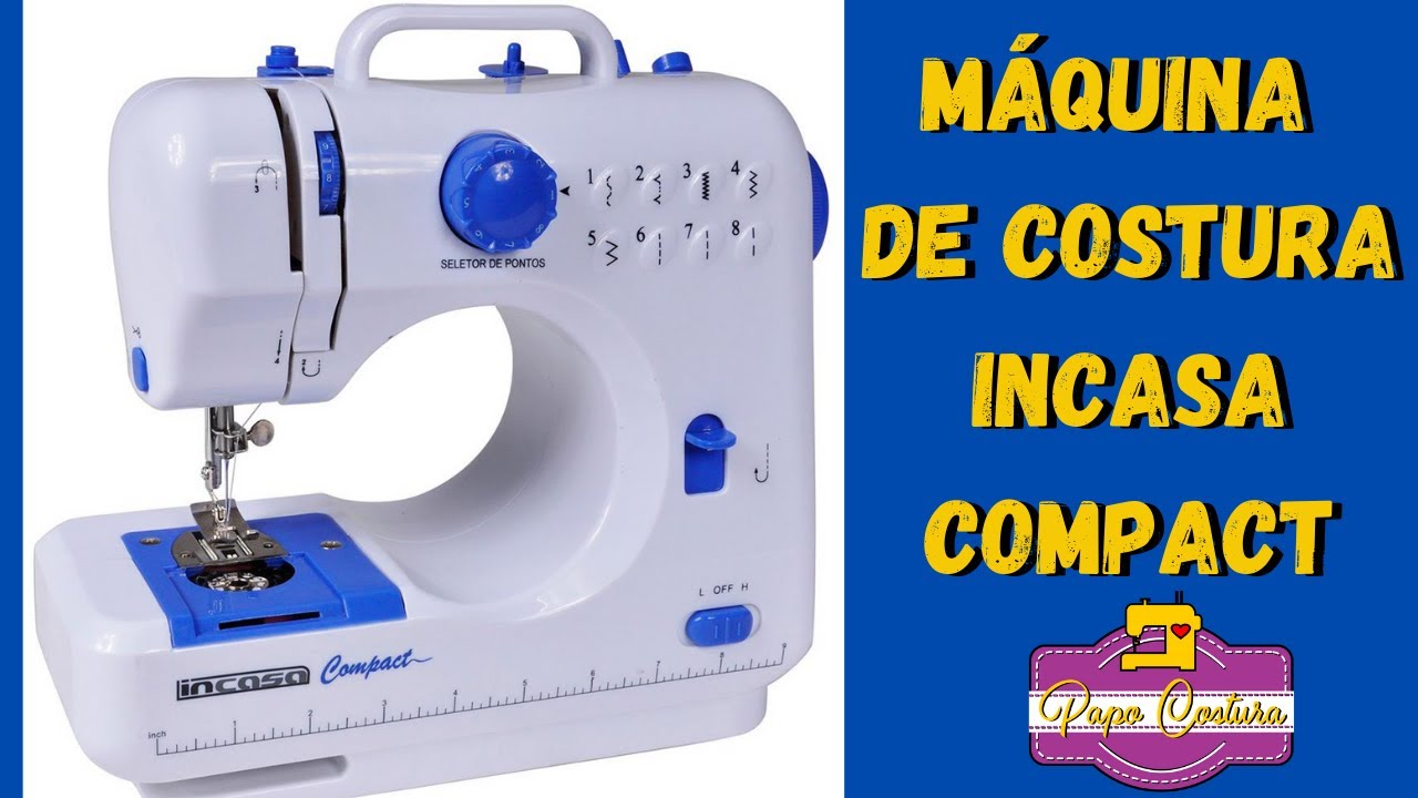 Máquina de costura Incasa Compact