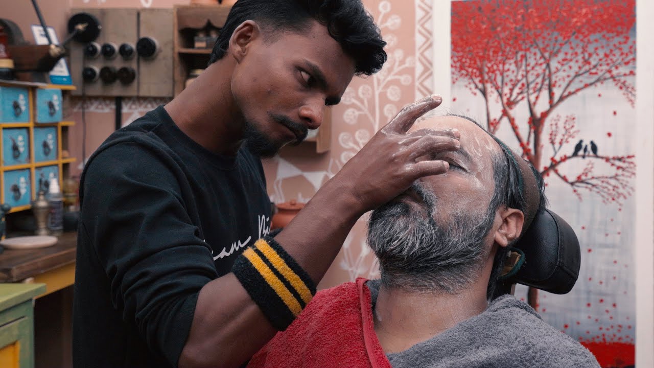 Sleep Therapy Face Massage by Master Cracker | Indian Massage