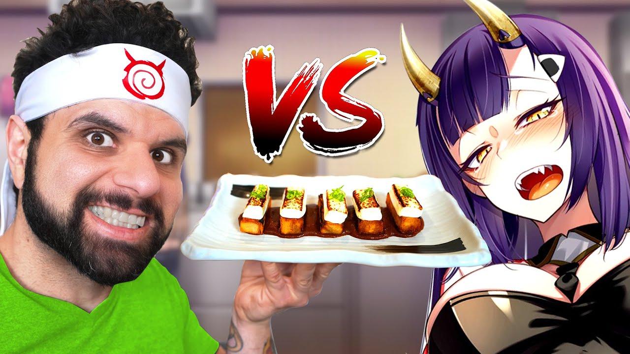 I Challenged Onigiri to a Food War!