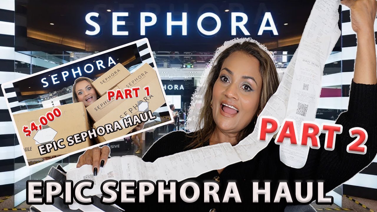 МОЙ ГРАНДИОЗНЫЙ УДАР ИЗ РАСПРОДАЖИ SEPHORA ЗА 4000 ДОЛЛАРОВ — ЧАСТЬ 2! CEYLON CLEO