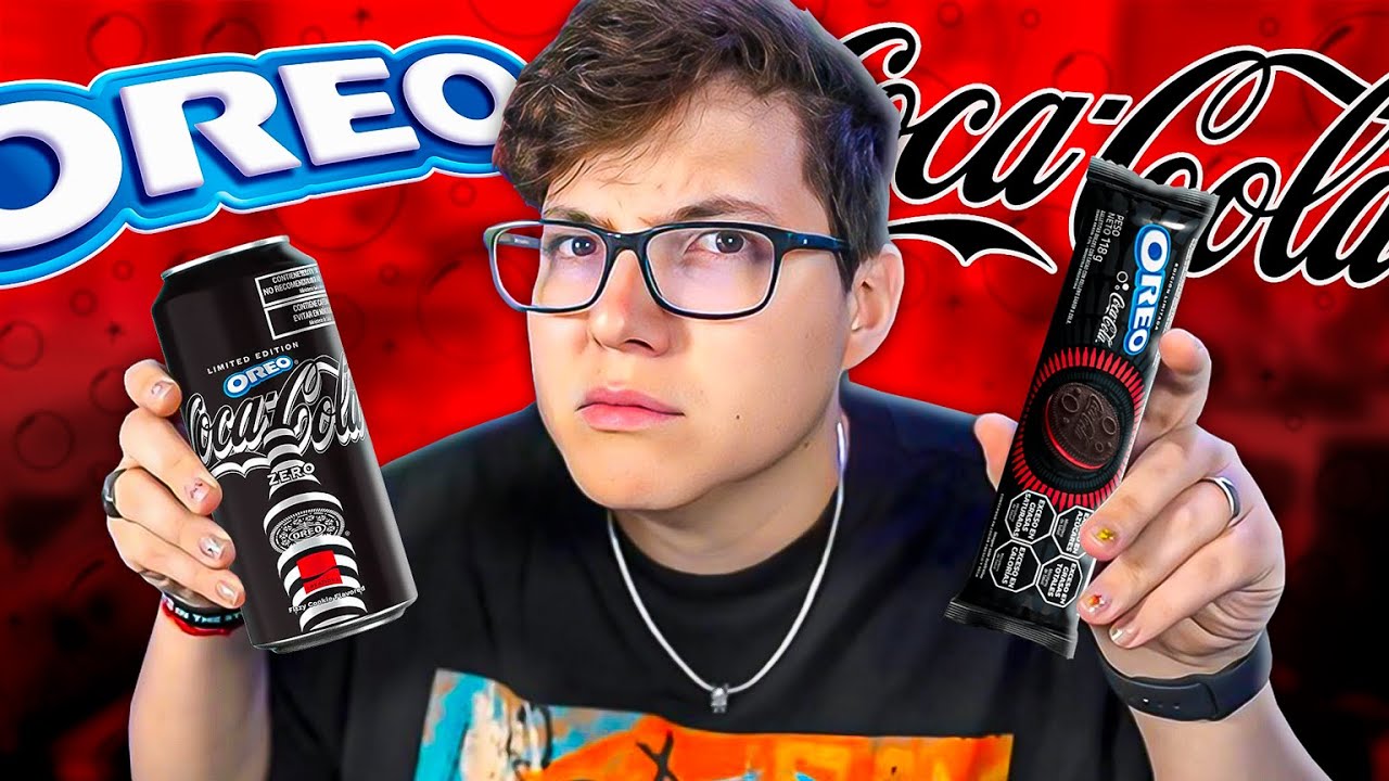PROBANDO las OREO sabor COCA-COLA y la COCA-COLA sabor OREO 🤯