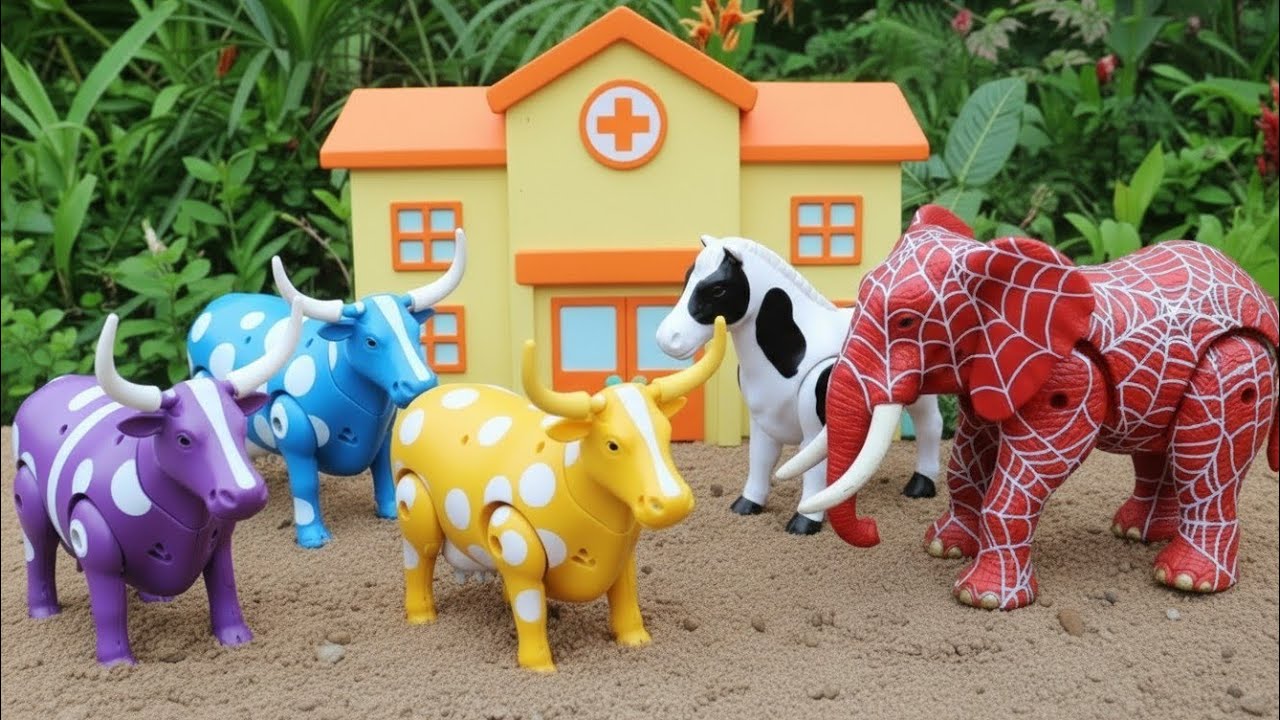 WADIDAU 💓🤩‼️AMAZING WALKING MINI COW AND ELEPHANT 🐄🐘🐪‼️LOVELY COW 🐮‼️POTONG SAPI‼️ SAPI MOO‼️ COW 