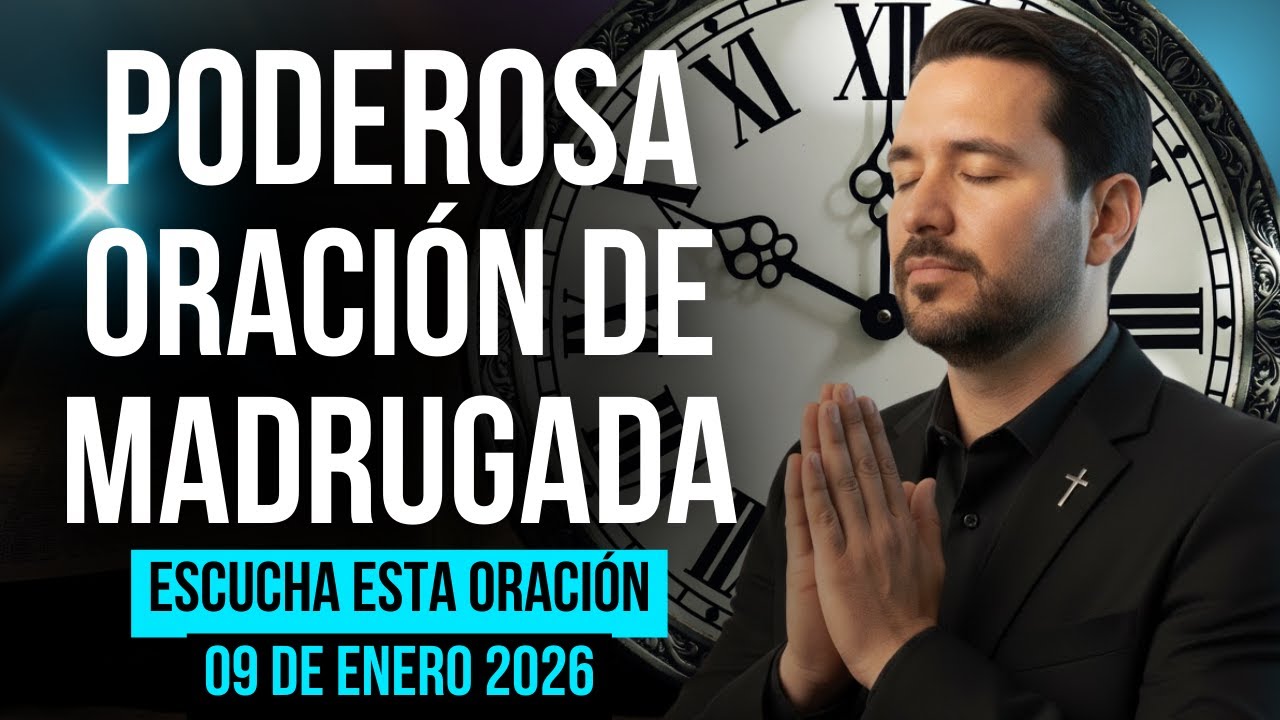 ORACIÓN PODEROSA DE MADRUGADA - Lunes 09 de Febrero