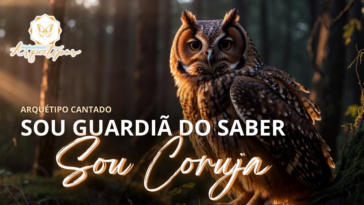 🦉 Sou Coruja - Arquétipo cantado | Arquétipo de Sabedoria, Intuição e Conhecimento 🌙