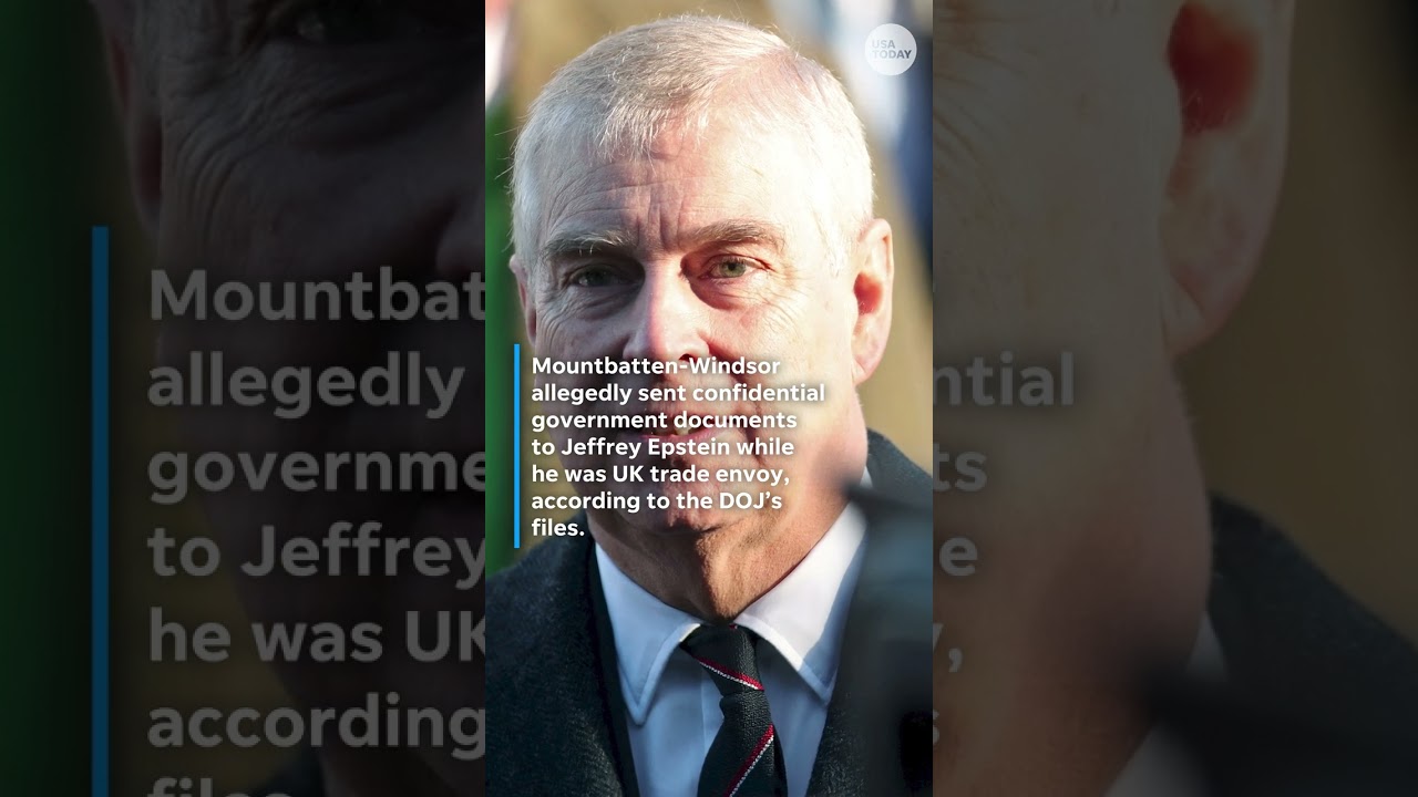 Andrew Mountbatten-Windsor seen leaving police station after questioning