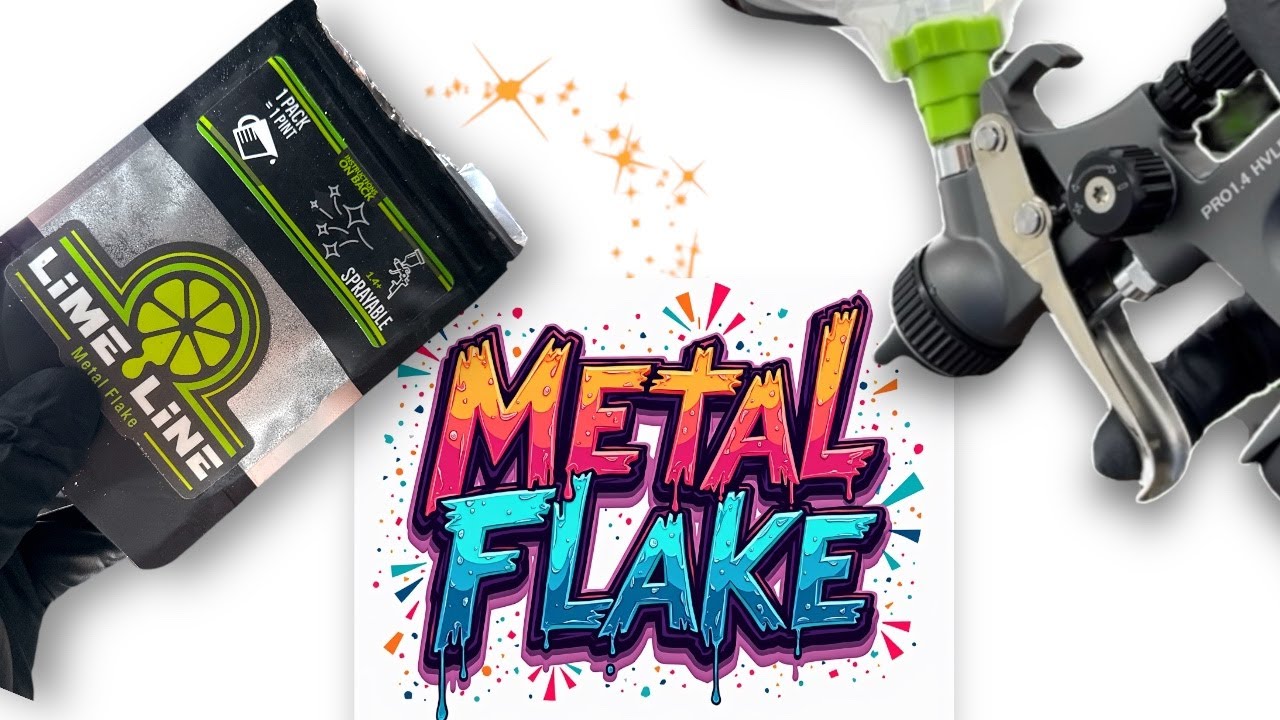 How to Spray Metal Flake Paint