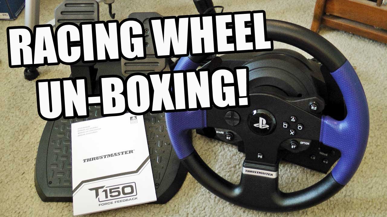 Thrustmaster T150 Racing Wheel Un-Boxing!