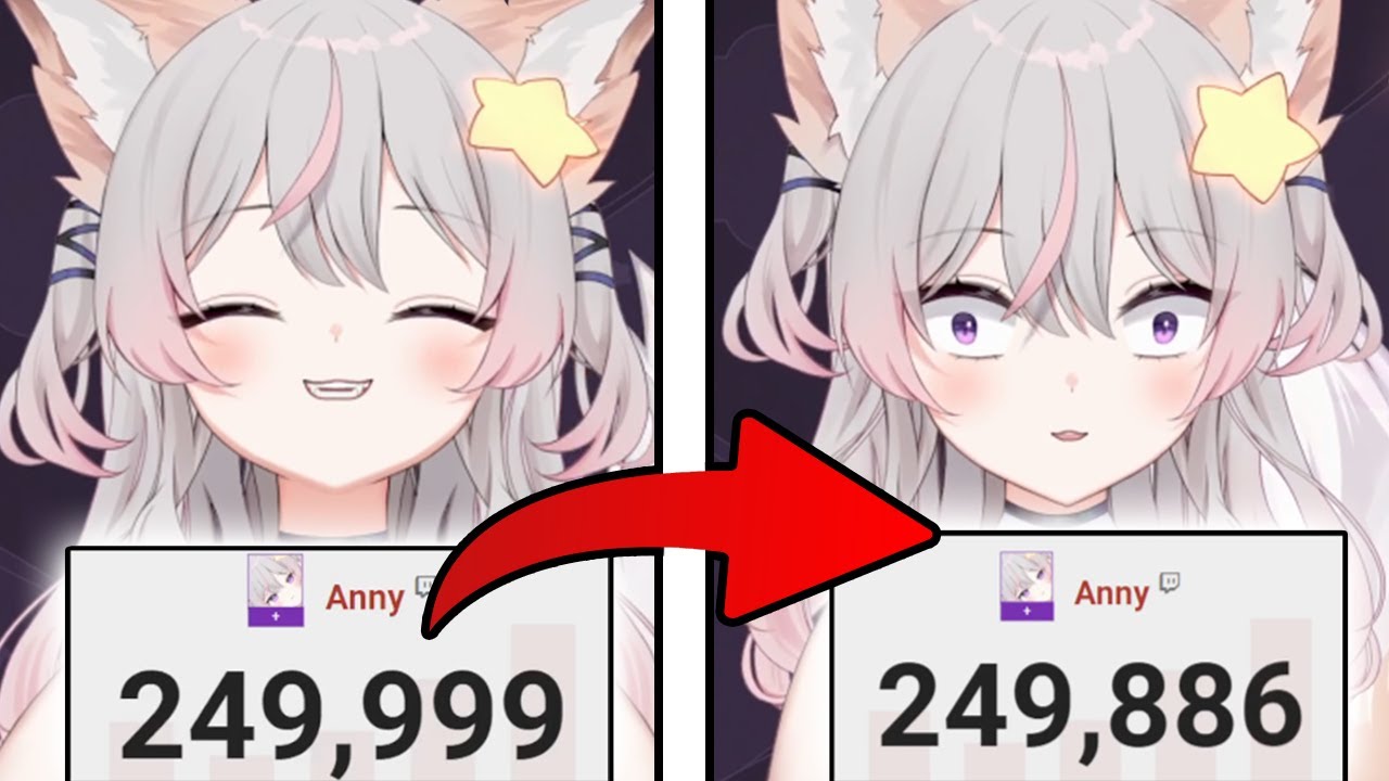*Энни пытается набрать 250 тысяч подписчиков* Чат: