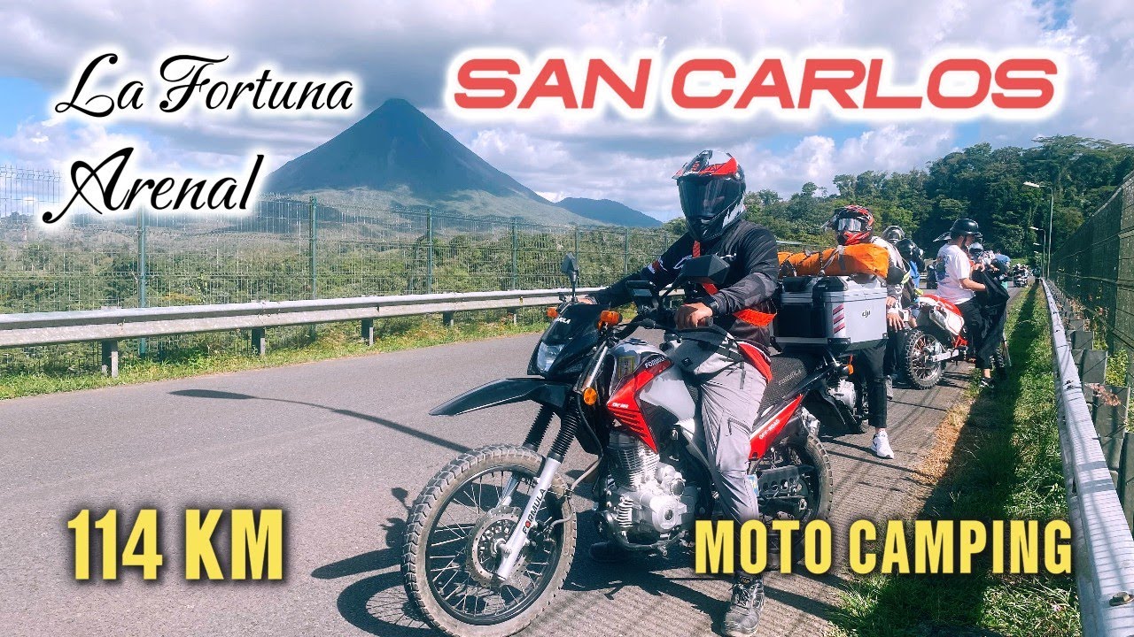 MOTOVLOG #11 VUELTA AL LAGO ARENAL PARTE 1