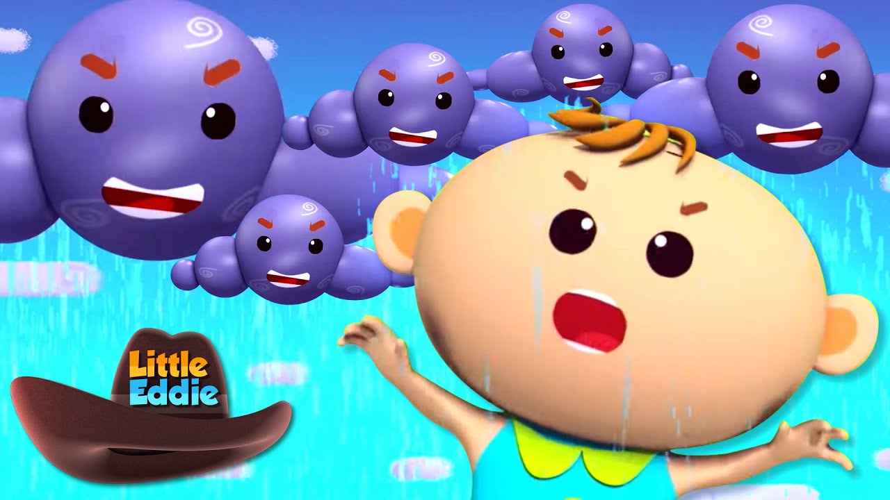 Rain Rain Go Away | Nursery Rhymes and Baby Songs For Children | Kids Song with Little Eddie