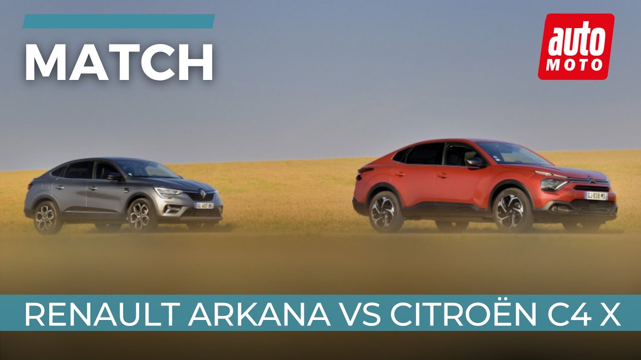 Renault Arkana vs Citroën C4 X : berline surélevée ou SUV coupé ?