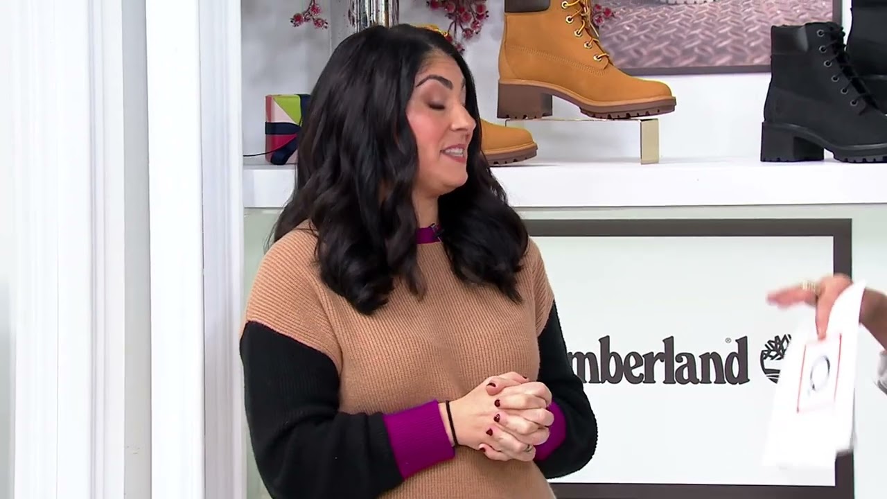 Timberland Leather Waterproof Boots - Kinsley on QVC