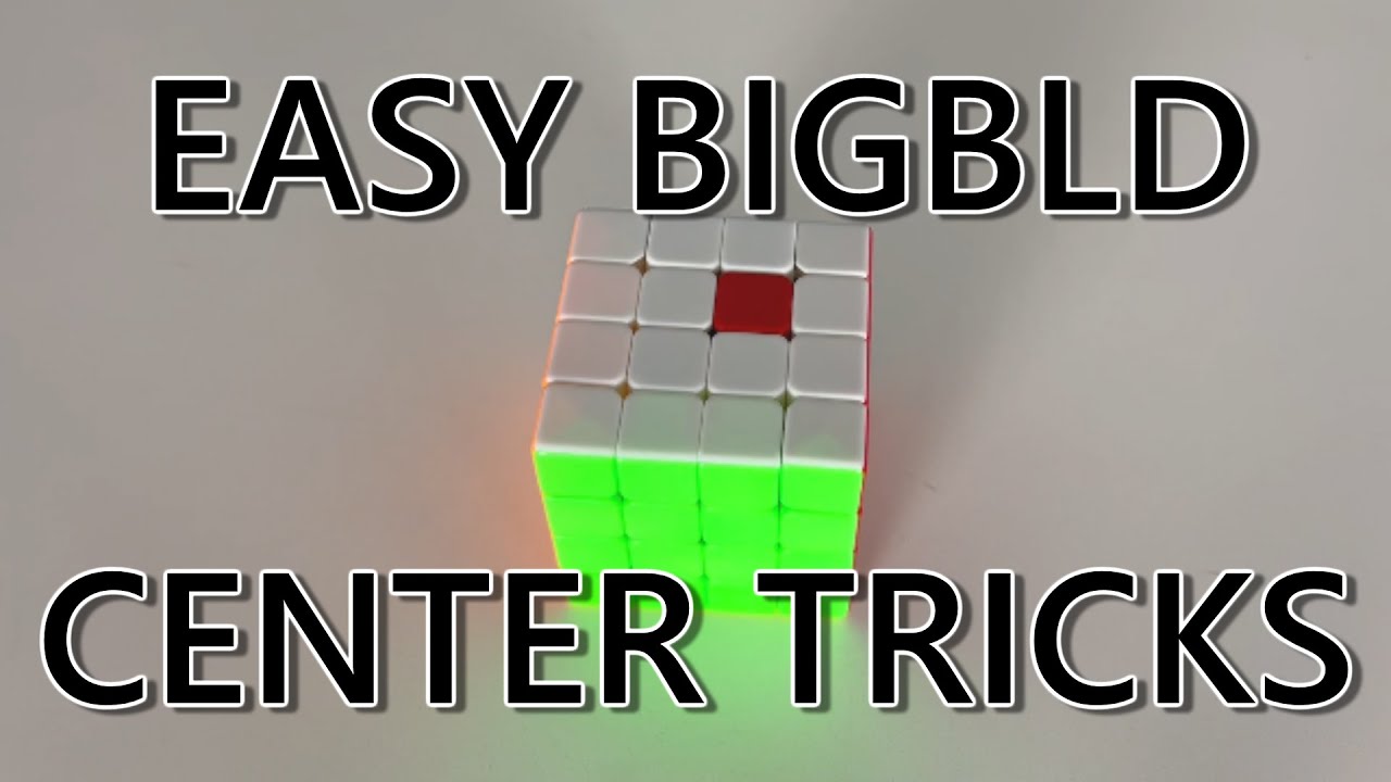 2 Easy Tricks for BigBLD Centers (U2 Method)