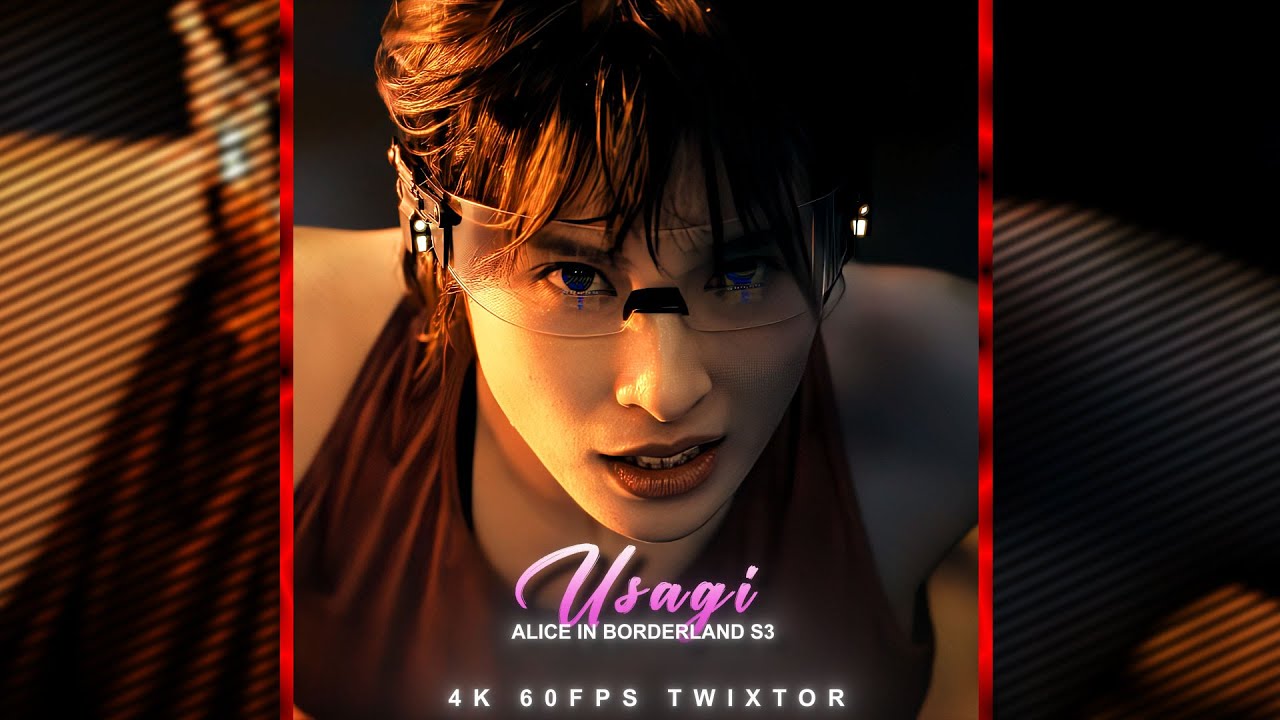 YUZUHA USAGI | ALICE IN BORDERLAND S3 | SCENEPACK 4K60FPSTWIXTOR | FREE CLIP | WITHOUT CC | 2025