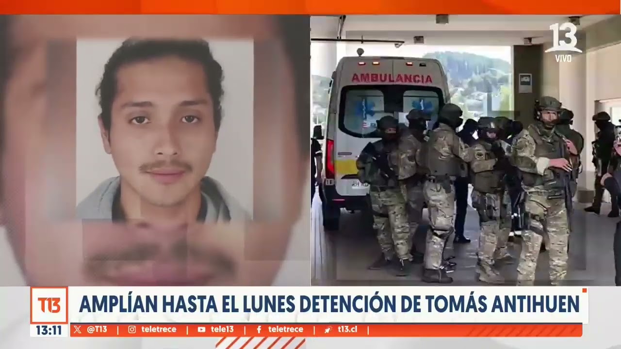 Trasladan a Tomás Antihuen a cárcel de Concepción