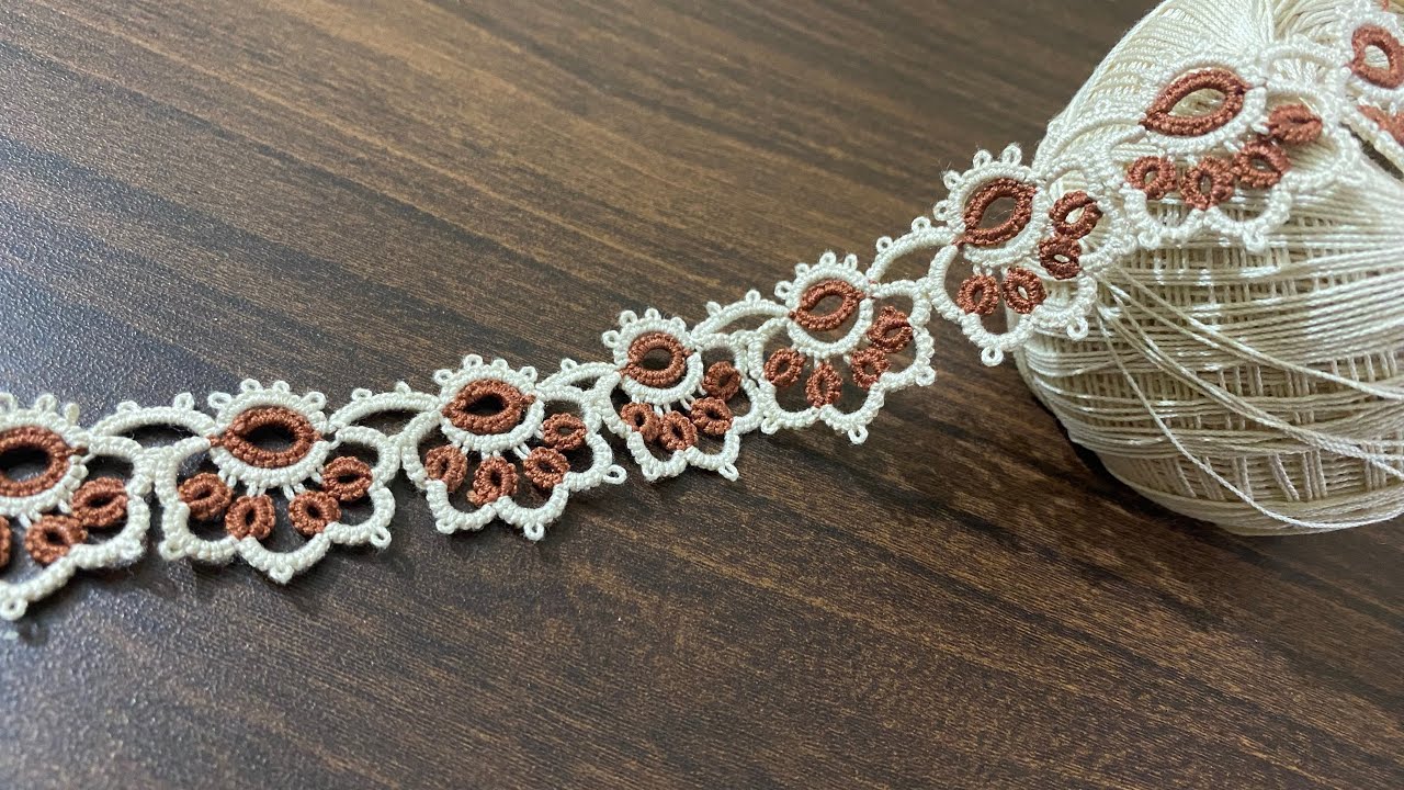 Tat beautiful lace for various purposes : shuttle tatting tutorial 