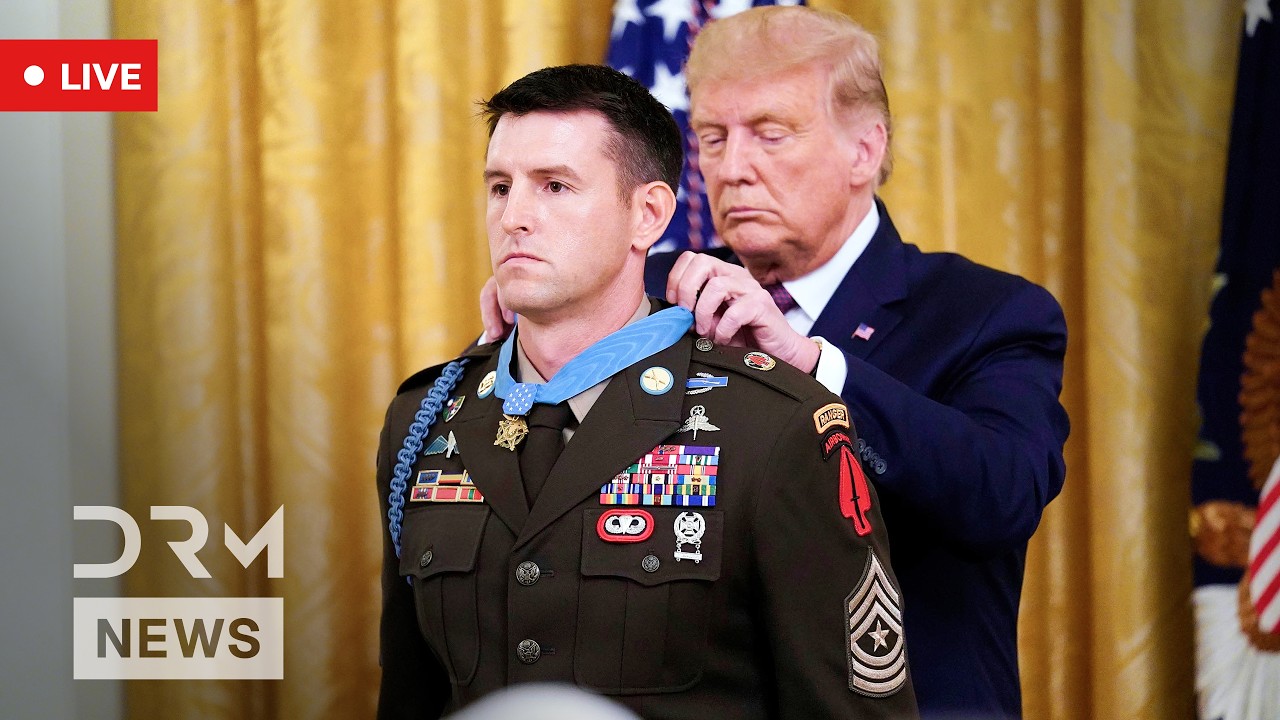 LIVE: Trump Attends Medal of Honor Ceremony in Washington D.C. Honoring U.S. Military Heroes | AC1N