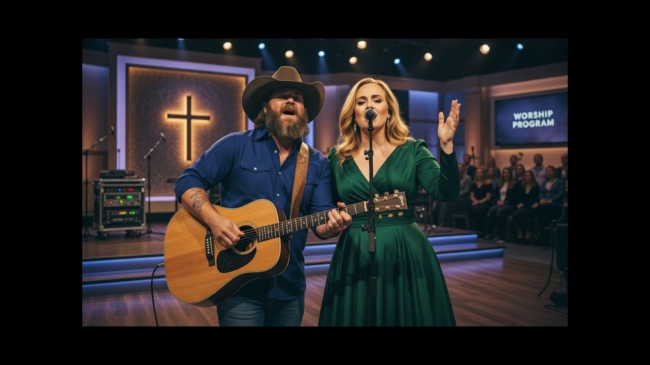 Chris Stapleton ft Adele - Goodness Of God (official lyrical music video )