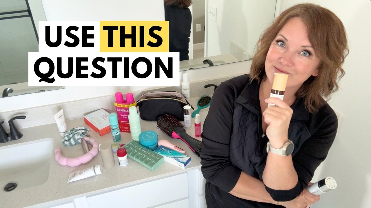 Declutter Your Bathroom in 15 Minutes (No Hard Decisions)