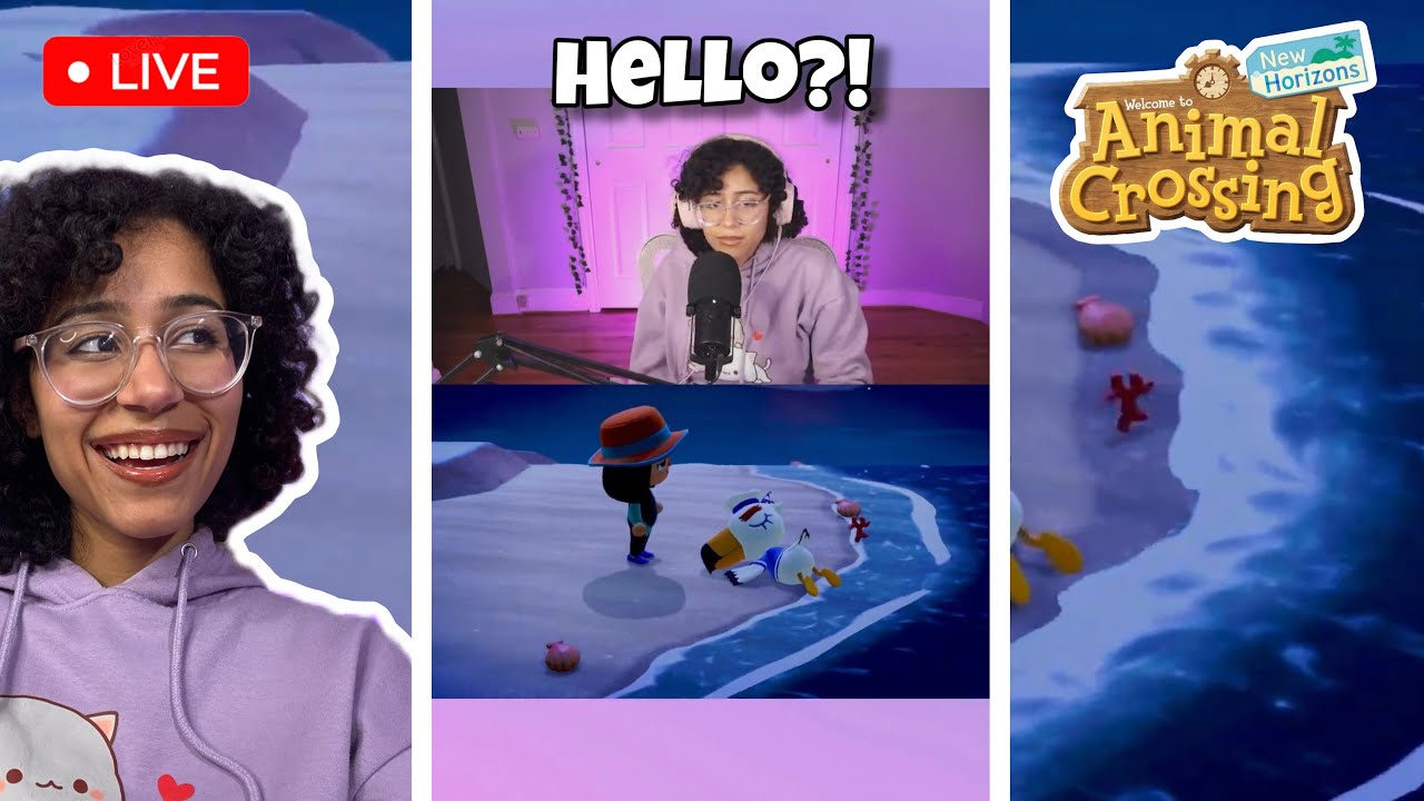IS HE OKAY? 😭 | Animal Crossing New Horizons | Vertical Live