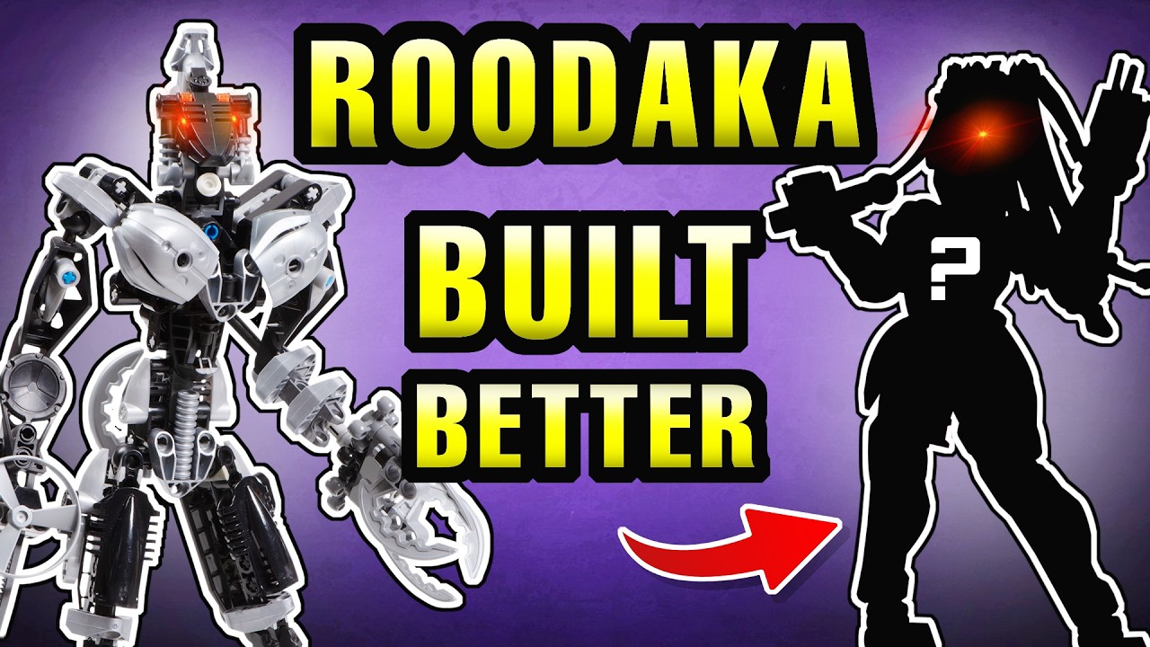 Использование деталей LEGO от ROODAKA для создания самодельных фигурок Bionicle