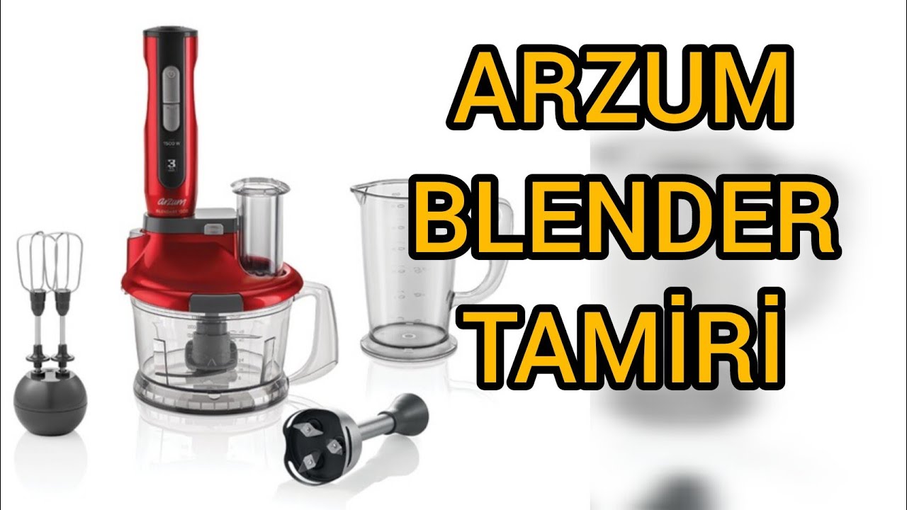 Blender tamiri nasıl yapılır? Arzum blender dişli tamiri. 