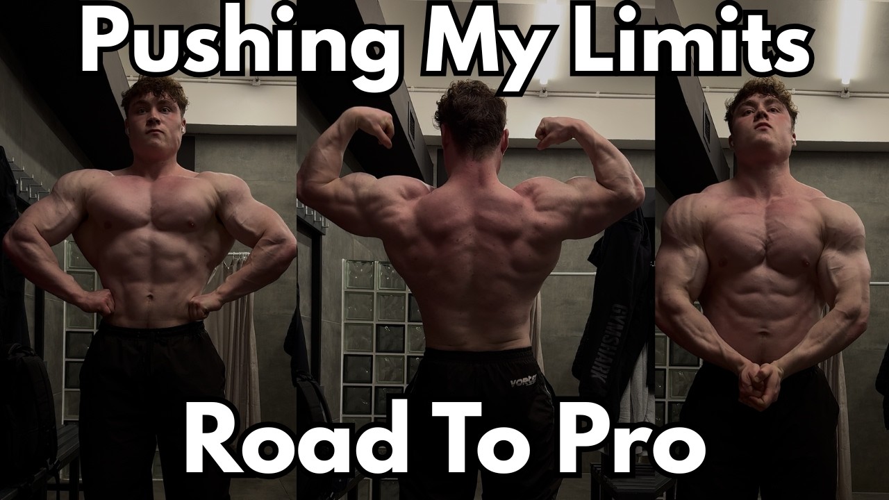 Pushing My Limits || Chest & Back || 14 Weeks Out || Road To Pro