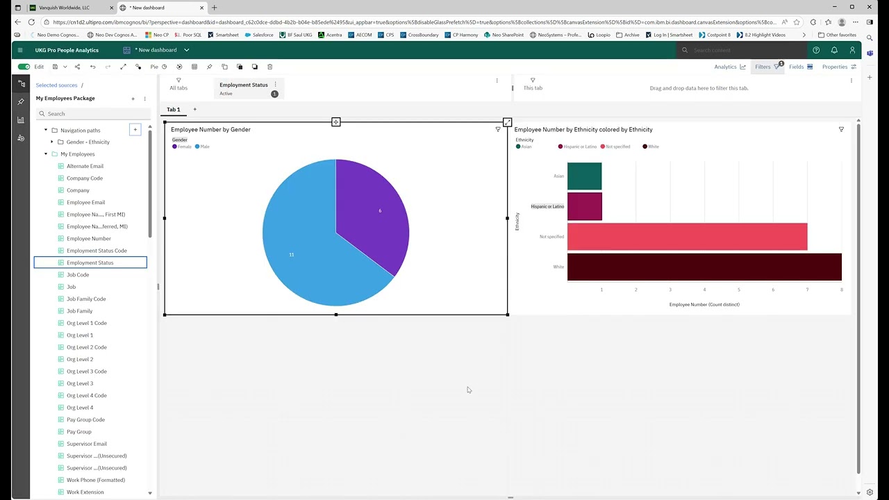 Build Interactive UKG Pro Dashboards