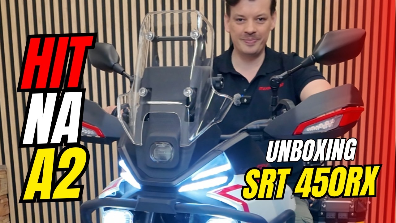 Najlepszy adventure na A2? unboxing QJMOTOR SRT 450RX
