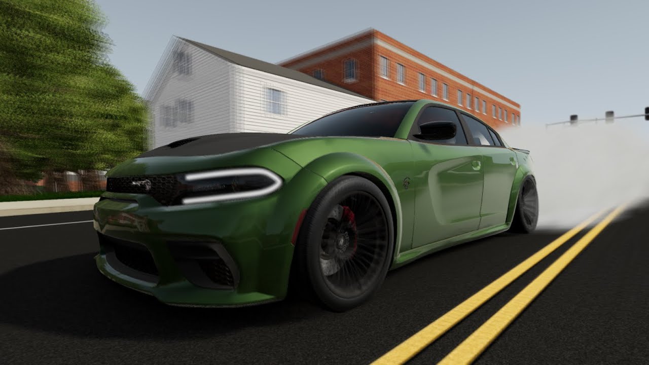 BeamNG| Custom Dodge Charger SRT Hellcat Redeye Jailbreak Cruise