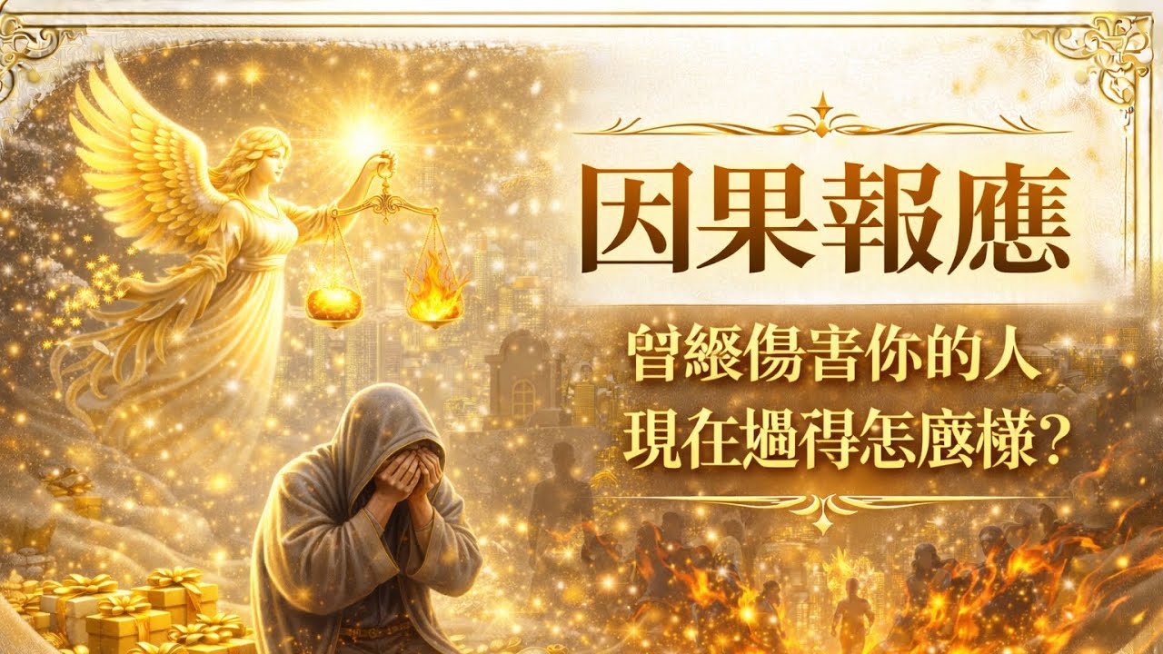 因果報應❤️曾經傷害你的人現在得到報應和懲罰了嗎😁🎉⚖️🎁🌈🍀🦄️